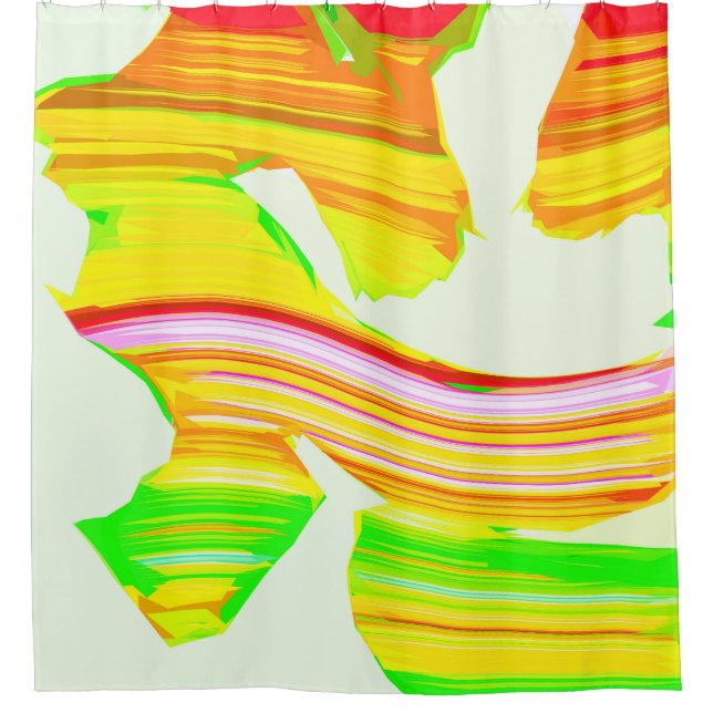 Cortina De Ducha Pinza arco iris (Anverso)