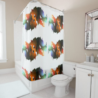 Cortina De Ducha Pinzas y pinceles de goteo