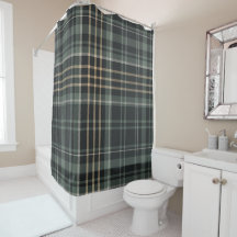 Plaid Beige Verde Oscuro