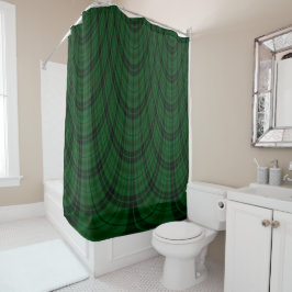 Cortina De Ducha Plaid galés oscuro polarizado