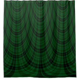 Cortina De Ducha Plaid galés oscuro polarizado