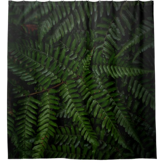 Cortina De Ducha Planta Fern (Anverso)