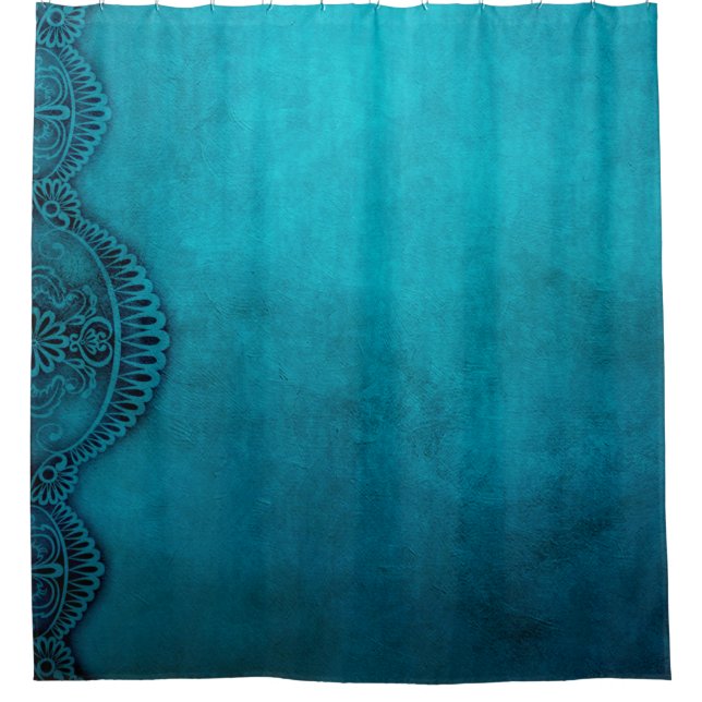 Cortina De Ducha Plantilla de imagen de fondo de ornamento (Anverso)