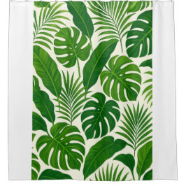 Cortina De Ducha Plants bathroom curtain