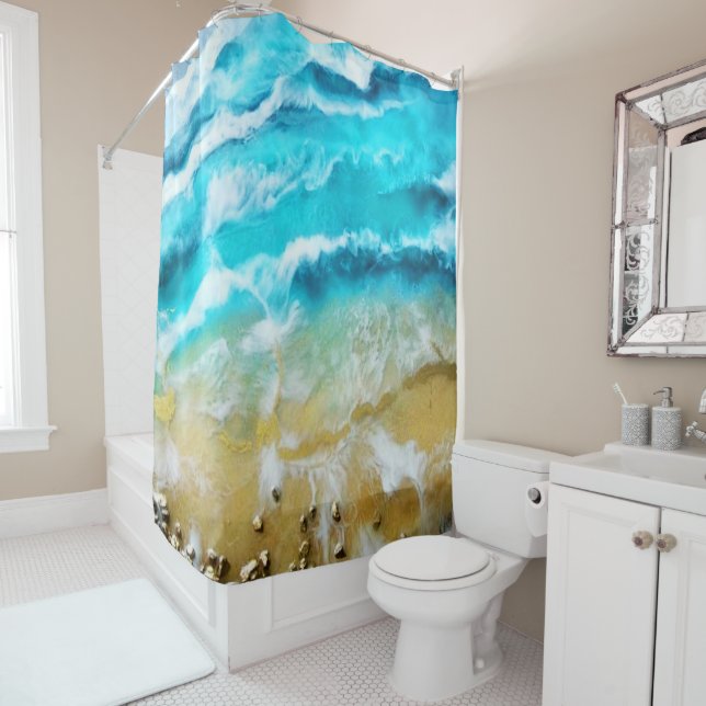 Cortina De Ducha Playa (In situ)