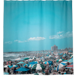 Cortina De Ducha Playa Azul