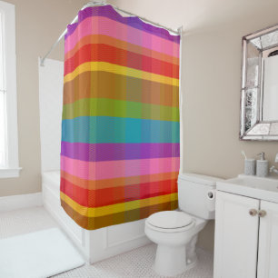 Cortina De Ducha Ploomfs Plaid DGRWP