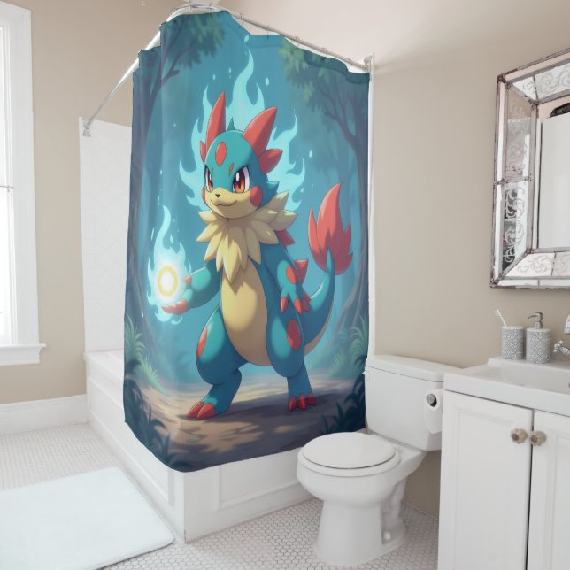 Cortina De Ducha Pokémon und seine Treue Freunde (In situ)