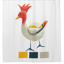 Cortina De Ducha Pollo