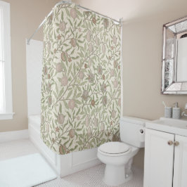 Cortina De Ducha Pomegranate William Morris sepia