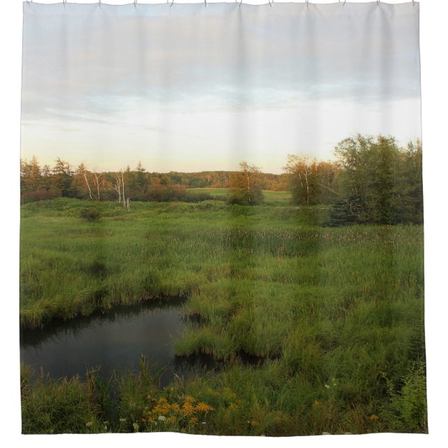 Cortina De Ducha Prado soleado (Anverso)