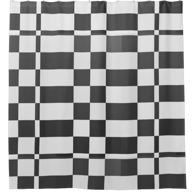 Cortina De Ducha Precisión del rompecabezas (Anverso)