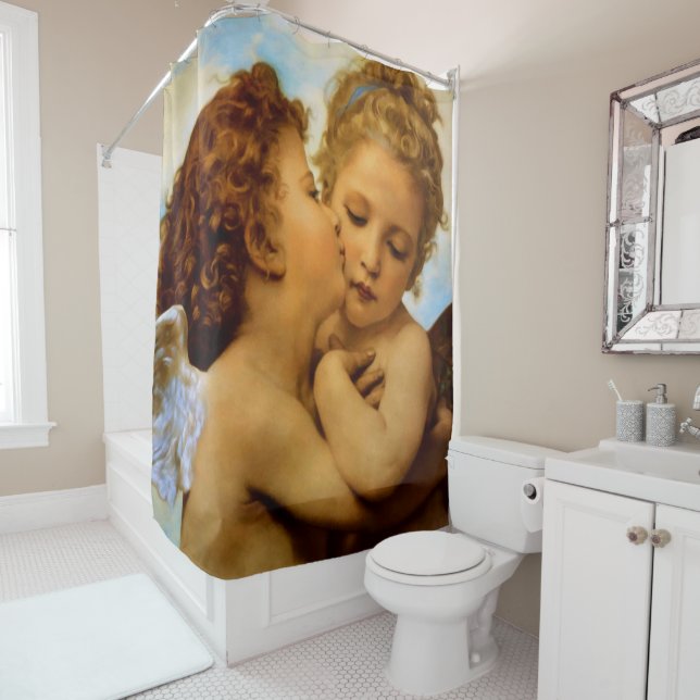 Cortina De Ducha Primer beso (In situ)