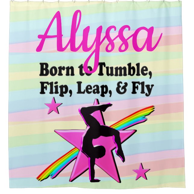 CORTINA DE DUCHA PRIMER LUGAR GIMNASTICA REINA (Anverso)