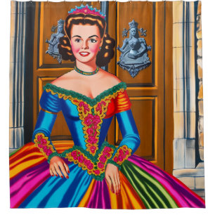 Cortina De Ducha Princesa