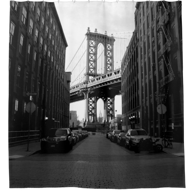 CORTINA DE DUCHA PUENTE DE MANHATTAN (Anverso)