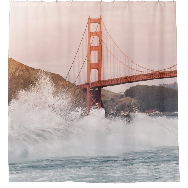 CORTINA DE DUCHA PUENTE GOLDEN GATE (Anverso)