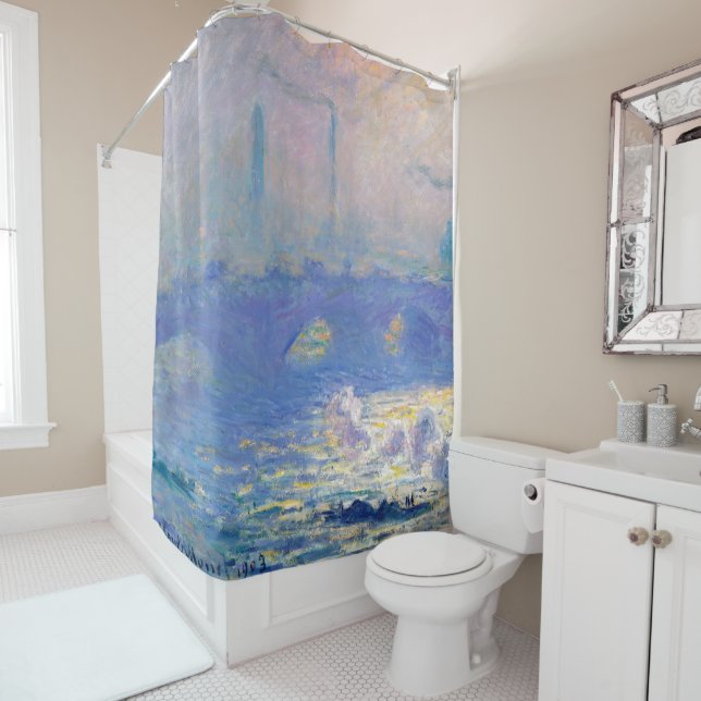 Cortina De Ducha Puente Waterloo (Londres), Monet (In situ)