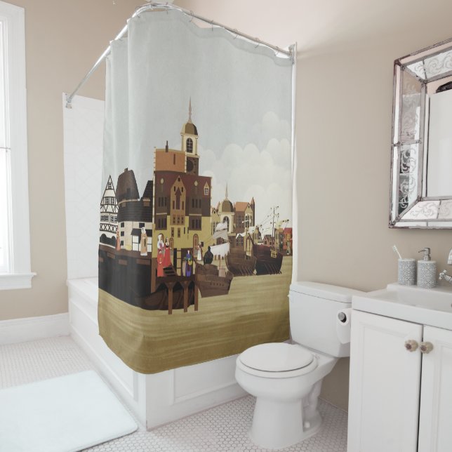 Cortina De Ducha Puerto Medieval (In situ)