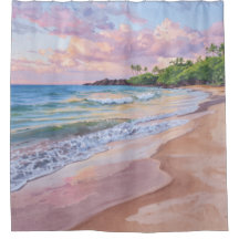 Puesta de sol rosa Hawaii