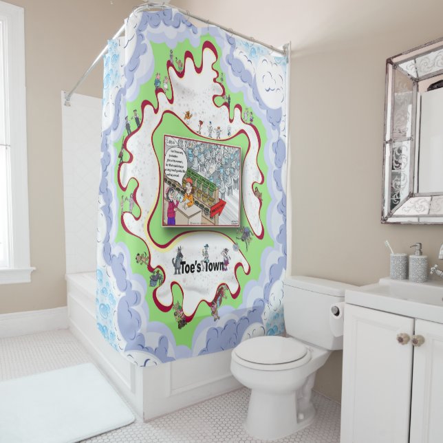 Cortina De Ducha Pulmón de manteca | Nuevo trabajo (In situ)