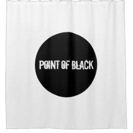 Cortina De Ducha "Punto negro"