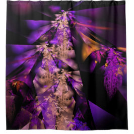 Cortina De Ducha Purple de leaves