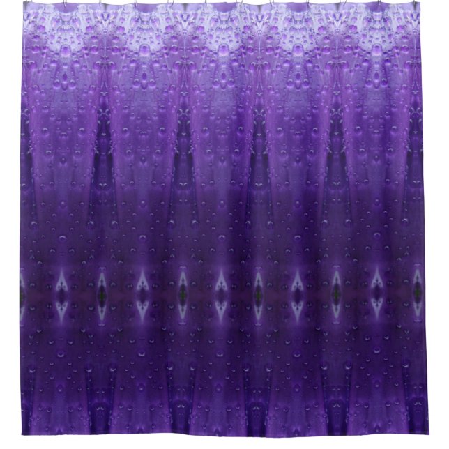Cortina De Ducha Purples Ikat (Anverso)