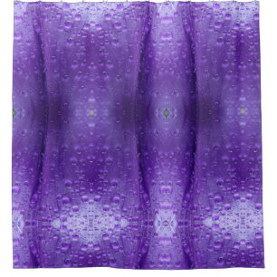 Cortina De Ducha Purples Ikat Zen