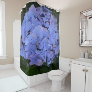 Cortina De Ducha Púrpura Rústica Hidrangea macrophylla