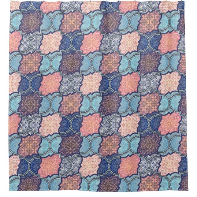 Cortina De Ducha Quatrefoil (Anverso)