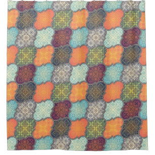 Cortina De Ducha Quatrefoil