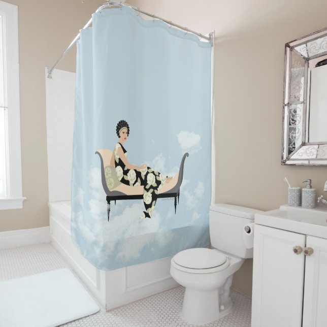 Cortina De Ducha Racamier en las nubes (In situ)