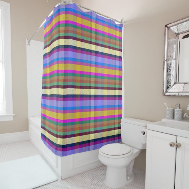 Cortina De Ducha Racey Plaid RWT (In situ)