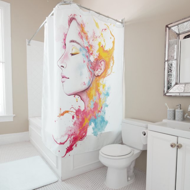 Cortina De Ducha Radio interior (In situ)