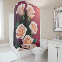 Ramo romántico de rosas rosadas