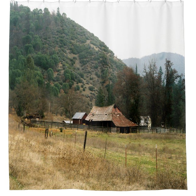 Cortina De Ducha Rancho de Llama......... (Anverso)