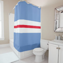 Rayas de Carreras blanca brillante azul claro y de