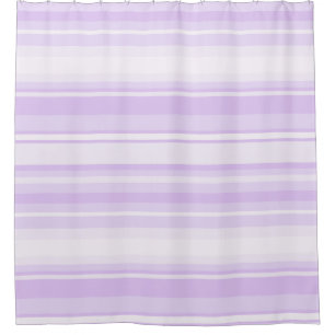 Cortina De Ducha Rayas de lilac