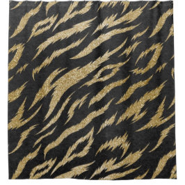 Cortina De Ducha rayas leoporas