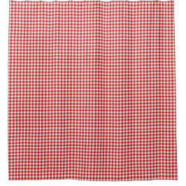 Cortina De Ducha Red Gingham
