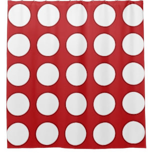Cortina De Ducha Redondear en rojo cuadrado + tus ideas