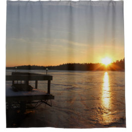 Cortina De Ducha Reflexión congelada