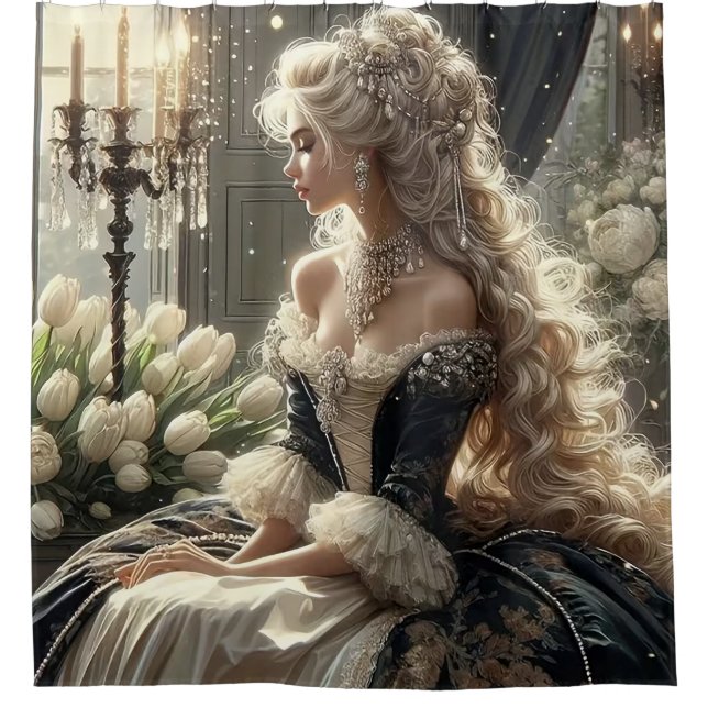 Cortina De Ducha Regal Elegance (Anverso)