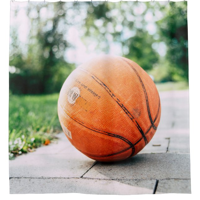 Cortina De Ducha Regalo de baloncesto (Anverso)