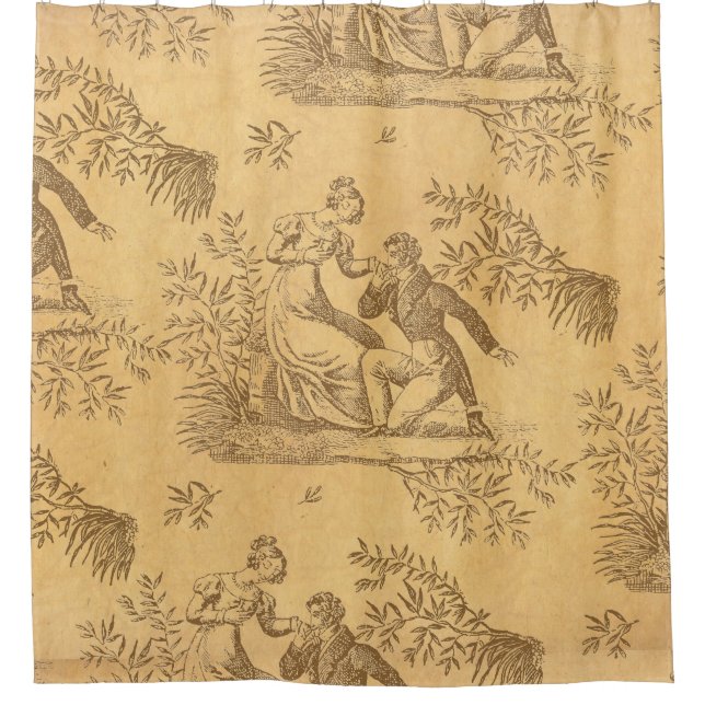 Cortina De Ducha Regency Romance (Anverso)