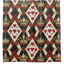 Cortina De Ducha Reina de Corazones