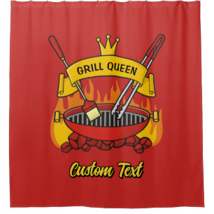 Cortina De Ducha Reina del asador