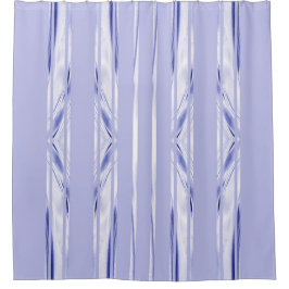 Cortina De Ducha Repetición de la barra Alice-Blue