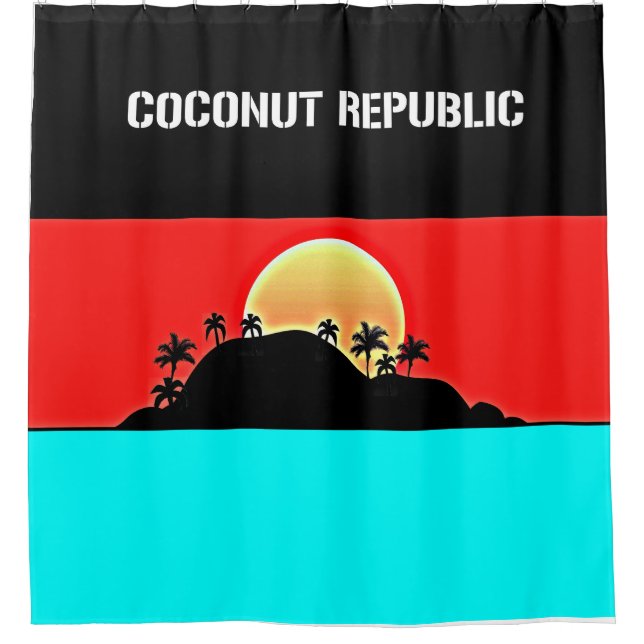 Cortina De Ducha República de Coco (Anverso)